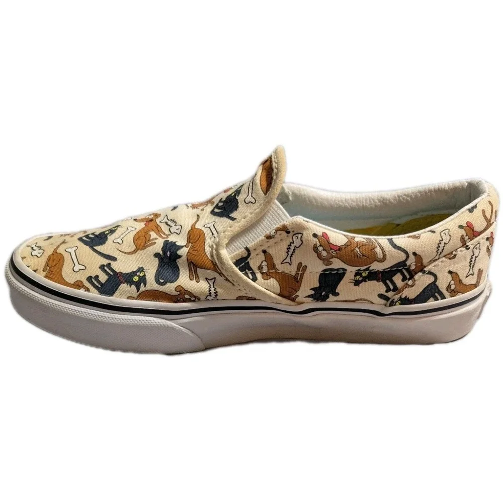 Vans The Simpsons Kids Shoes Slip On Family Pets Kids SZ 4.5